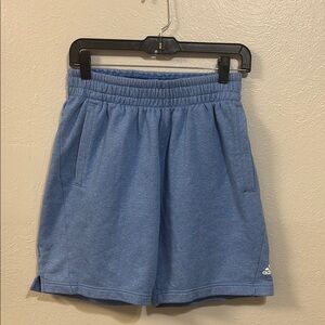 Adidas Mens Light Blue Casual Sweat Pant Shorts SZ S